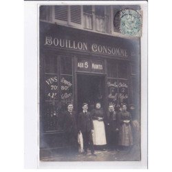 PARIS: bouillon consommé, aux 5 marmites - très bon état