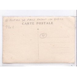 PARIS: pompier de paris, faisant la quete - très bon état