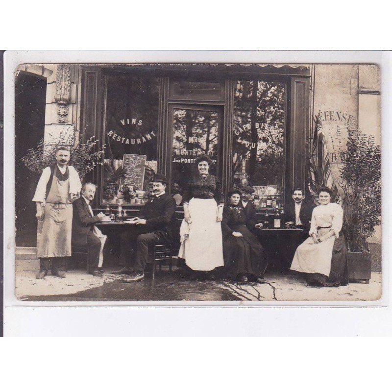 PARIS: porterat, restaurant - état