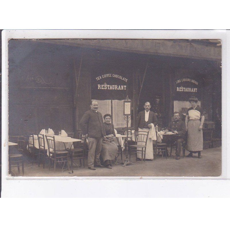 FRANCE: restaurant, tea coffee chocolate - très bon état