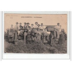 Scène Champêtre - Les vendanges - très bon état