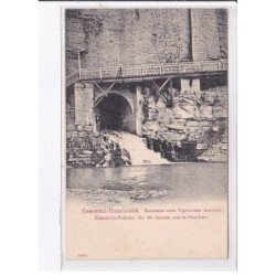 UKRAINE: kaementz-podolie, n°18, cascade sous le pont-turc - état