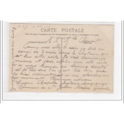 Carte postale publicitaire pour les vins du Château Lagrange (Saint Julien) - très bon état