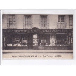 NANTES: maison mignon-massart, 10 rue boileau, galerie - très bon état