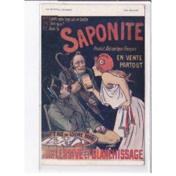 PUBLICITE: saponite, produit antiseptique français - très bon état