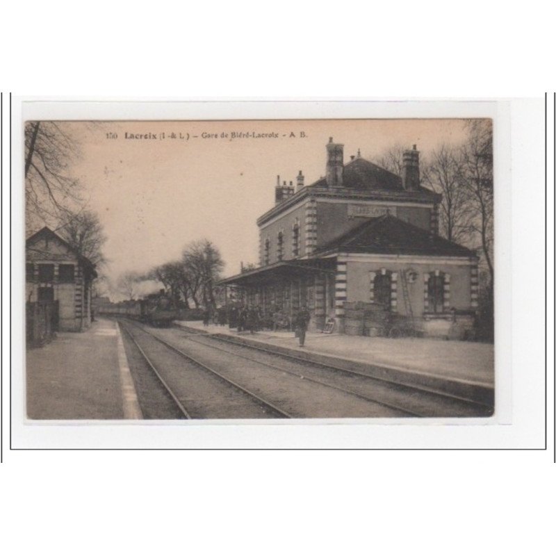 BLERE LACROIX : la gare - très bon état