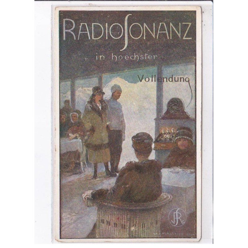 PUBLICITE: radiosonanz in hoechster, vollenduno - état