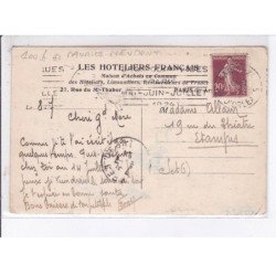 PUBLICITE: maurice neumont, les hôteliers français, v'la la coope! - très bon état