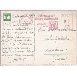 PUBLICITE: Dab, das bier von weltruf, dortmunder, bière - très bon état