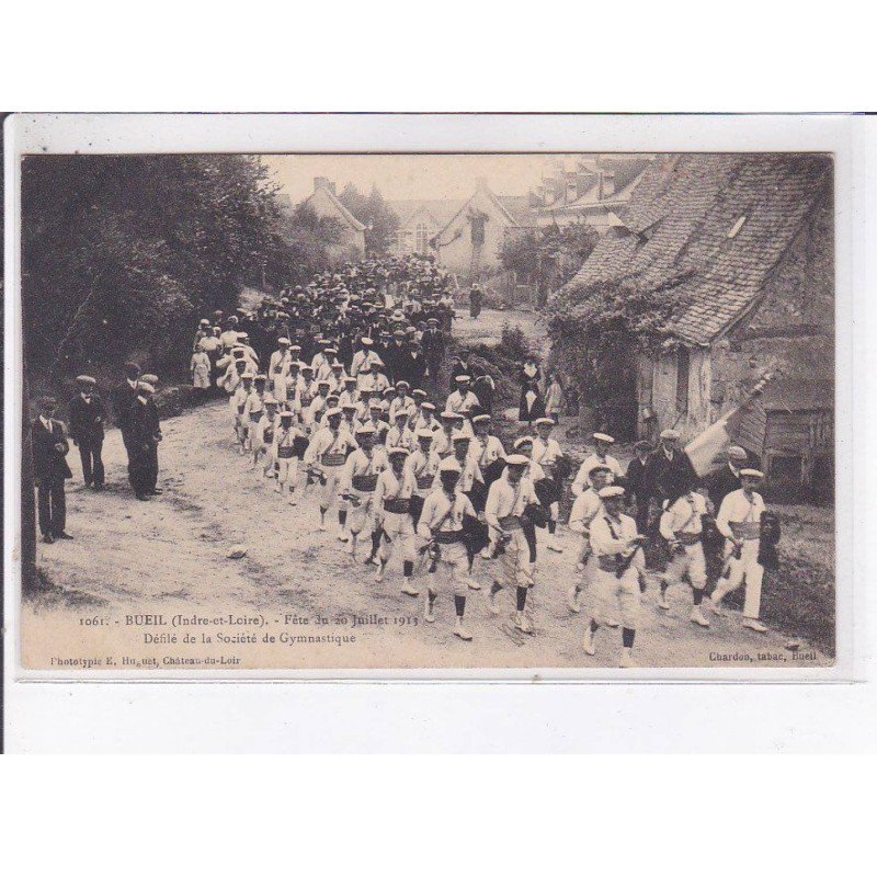 BUEIL: défilé de la société de gymnastique - très bon état