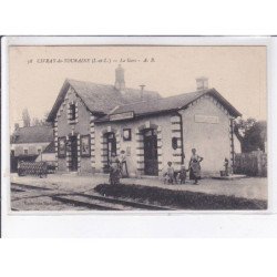 CIVRAY-de-TOURAINE: la gare - très bon état