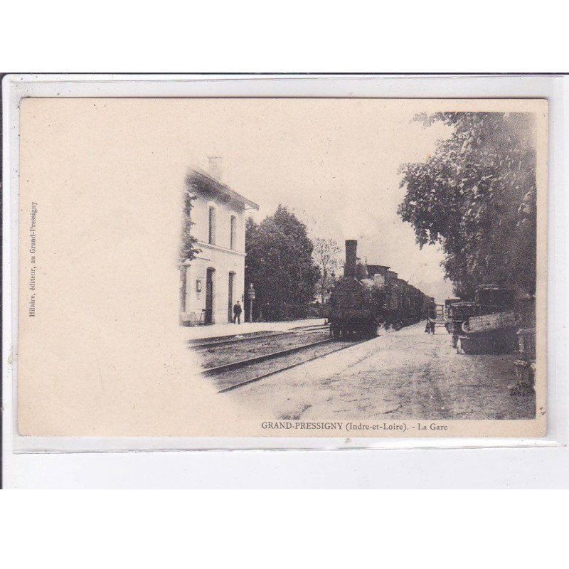 GRAND-PRESSIGNY: la gare - très bon état