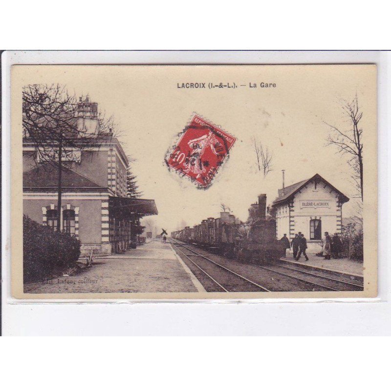 LACROIX: la gare - très bon état