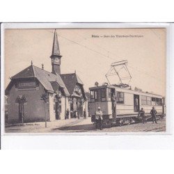 BLOIS: gare des tramways électriques - très bon état