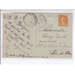 MOSNES: la gare et la route d'amboise - très bon état