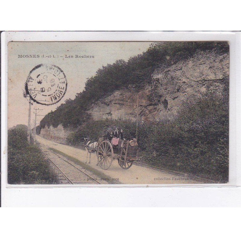MOSNES: les rochers, rare en couleur - très bon état