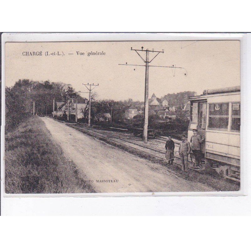 CHARGE: vue générale, tramway - très bon état