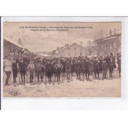 LES ROUSSES: courses de skis du 12 février 1922 - très bon état
