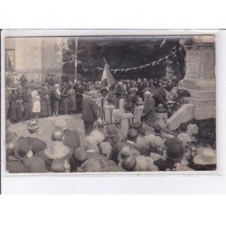 NEUVY-le-ROI: inauguration du monument aux morts en 1928, 4CPA - très bon état