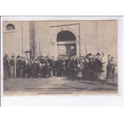 MONTROND: portail de l'église après le premier assaut - très bon état