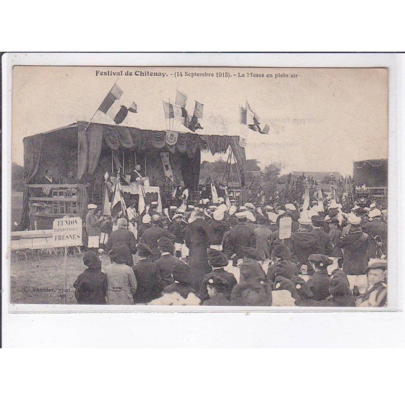 CHITENAY: la messe en plein air - très bon état