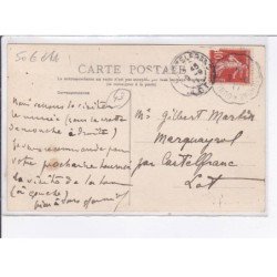 RAUCOULES-BROSSETTES: vue générale de la gare prise de oumey - état