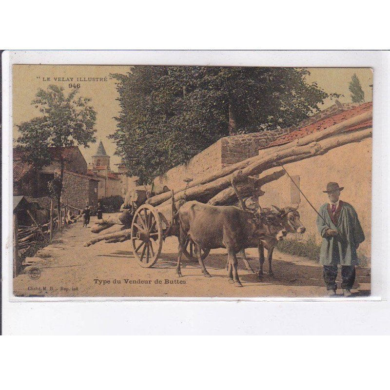 LE PUY-en-VELAY: type du vendeur de buttes - très bon état