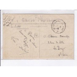 VOREY-sur-ARZON: la gare de vorey, arrivée du train de clermont - état