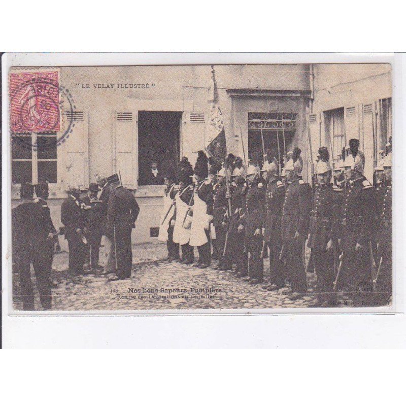 LE PUY-en-VELAY: nos bons sapeurs-pompiers - état