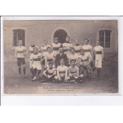 BRIOUDE: étoile sportive du collège, équipe seconde, 1910-1911, rugby - très bon état