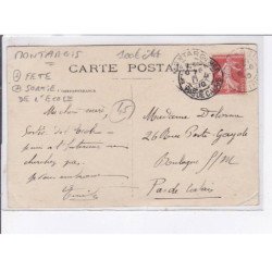 MONTARGIS: fête, sortie de l'école - état