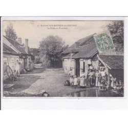 environs de SAINT-MAURICE-sur-AVEYRON: la pêche aux ecrevisses - état