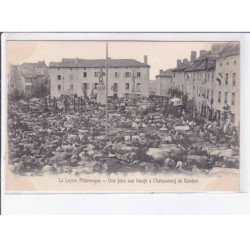 CHÂTEAUNEUF DE RANDON: une foire aux boeufs - très bon état