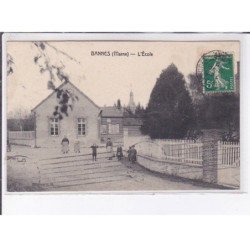 BANNES: l'école - état