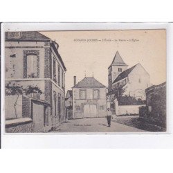 COIZARD-JOCHES: l'école, la mairie, l'église - très bon état