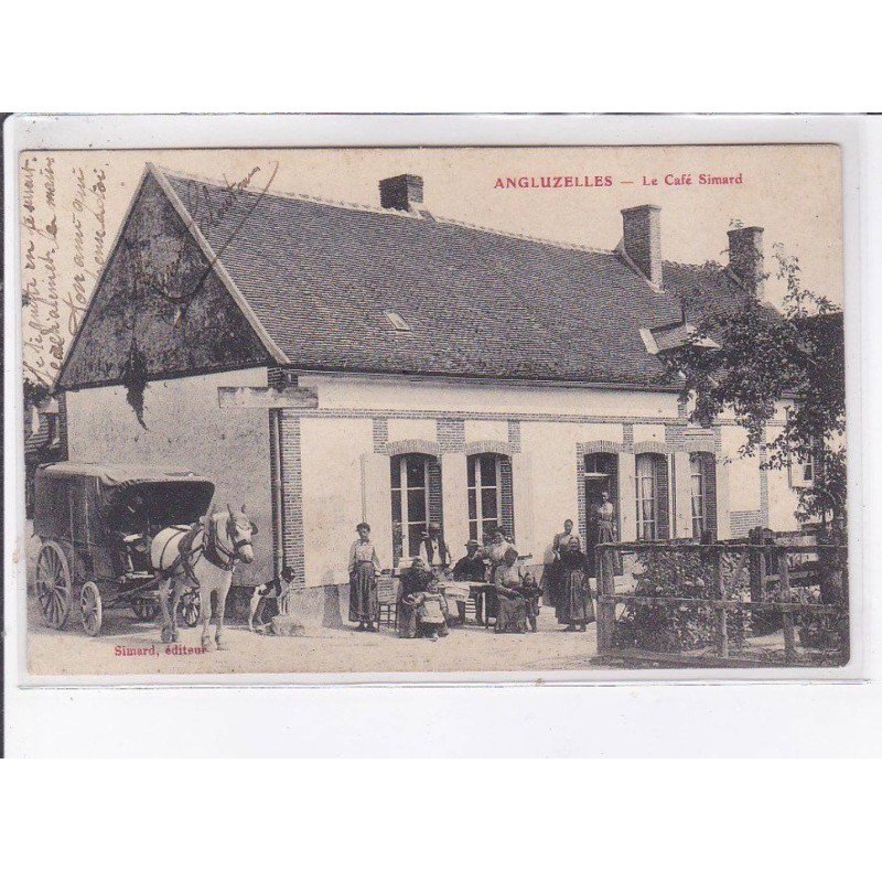 ANGLUZELLES: le café simard - très bon état