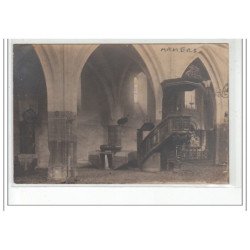 MAMERS - CARTE PHOTO - Eglise (intérieur) - très bon état