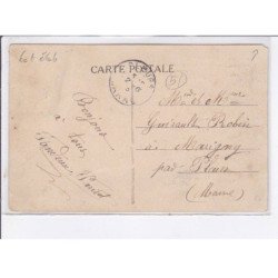 BEAUVAIS-la-NOUE: route nationale n°34, fête du souvenir 1er mai 1913 - état