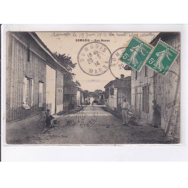 SOMSOIS: rue neuve - très bon état