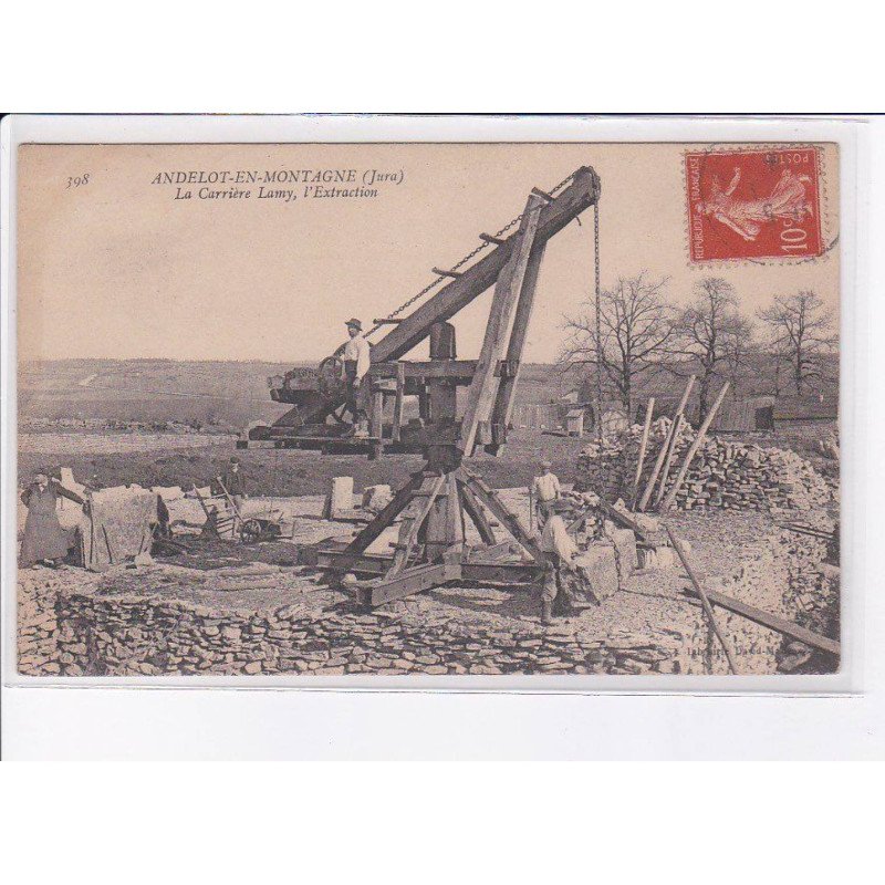 ZANDELOT-EN-MONTAGNE - La carrière Lamy - l'Extraction - Très bon état
