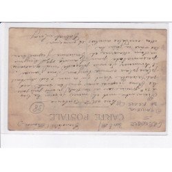 GRENOBLE - Carte photo - Tailleur de pierre - état