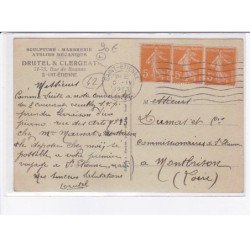 SAINT ETIENNE - Atelier Brutel & Clergeat - sculpture - marbrerie - Atelier mécanique - Très bon état