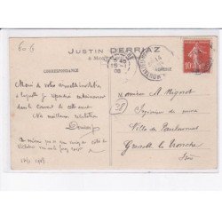 PIERRE DE VILLEBOIS - Carrière Justin DERRIAZ - Très bon état