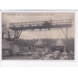 CIRES-les-MELLO - Vue d'une partie des chantiers de la Maison Désiré Pachy - état