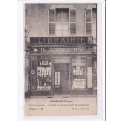 AVALLON : librairie Couron - livres anciens articles et produits pour photographie - très bon état
