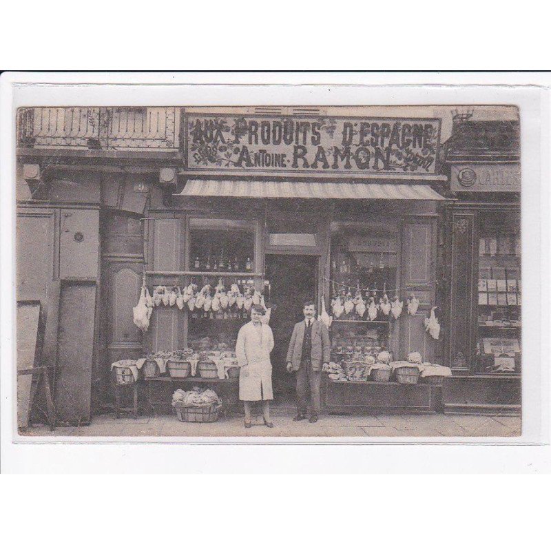 AVALLON : magasin "Aux produits d'Espagne" Antoine Ramon - état