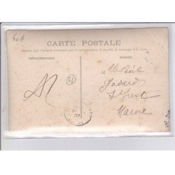 BARBONNE: mairie et grande-rue de sézanne - très bon état