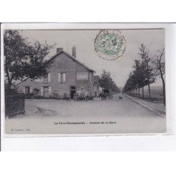 LA FERE-CHAMPENOISE: avenue de la gare - très bon état