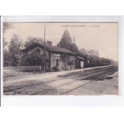 MAIRY-sur-MARNE: la gare - très bon état