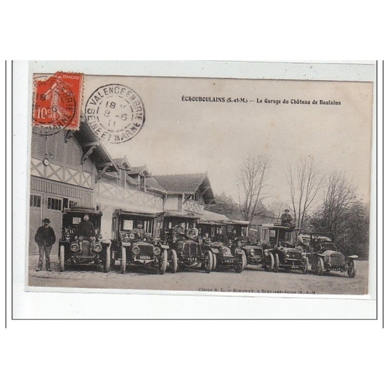ECHOUBOULAINS - Le garage du château de Boulains - très bon état